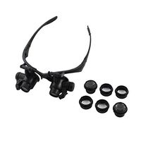 uxcell® 4X Magnification Glasses Type Watch Repair Magnifier w LED Light