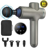 Massage Gun Deep Tissue Percussion Muscle Massager,Handheld Electric Body Massager Sports Drill,Portable Super Quiet Brushless Motor for Relieving Muscle Pain, Soreness, and Stiffness