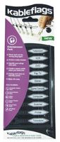Kableflags KFA063 Cable Identification Tags (Entertainment Pack)