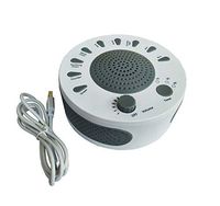 FixtureDisplays White Noise Sound Machine Portable Sleep Therapy Relaxation Soothing Massage 15035