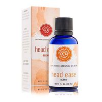 Woolzies Head Ease Essential Oil Blend, Natural Pure Undiluted Therapeutic Grade for Natural Headache, Migraine Relief, Aromatherapy, Therapeutic Grade 1 Fl Oz (30 ML)