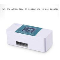 L&WB Insulin Cooler Case Portable Car Diabetes Medication Refrigerator Car Refrigerator Keeps Medication Cool