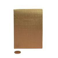 Gold Wholesale Tab Top Tent Boxes | Quantity: 20 | Width: 4 1/2"