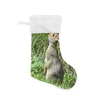 Personalized Christmas Stocking Designer Rabbit Santa Xmas Tree Decor Socks Gift Kids Fireplace/Restaurant/Hotel/Club/bar