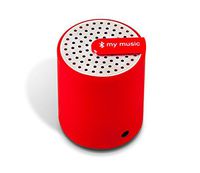 Encore ENZSUNTW-M1RED Bluetooth Speaker Without Microphone, Red