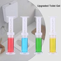 cobud Toilet Aromatic Aromatherapy Freshener，Toilet Needle Gel Flower Shape Cleaner Detergent Good