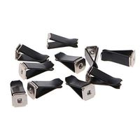 Tebatu 10 Pieces Auto Air Conditioner Car Outlet Perfume Clips Vent Clip Auto Smell Remover Decor 3x1.3cm