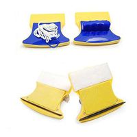 Kicode Magnetic Window Mirror Double Side Fish Tanks Glass Wiper Cleaner Pad Scraper Home Cleaning Brush