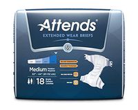Attends Extended Wear Brief Medium DDEW20 Pack of 18