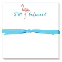 STAY BALANCED DOODLE NOTEPAD