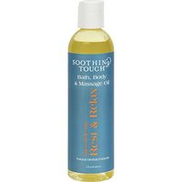 Soothing Touch Bath And Body Oil, Rest/Relax - 8 oz (pack of 3)