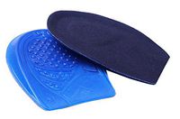 WellBeing Pro 2 Pair of Orthotic Heel Pads to Ease Plantar Fasciitis and General Heel Pain and Discomfort 43198 Black