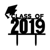 Overstep 2019 Latest Style Creative Graduation Cake Insert Decorative Card Party Cake Decoration Supplies Graduation Party Supplies