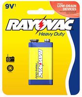 Rayovac Spectrum 9-Volt Battery (12-Pack) Heavy-Duty, Long-Lasting Power | Smoke Alarms, Clock Radios, Toys, Outdoor Gear