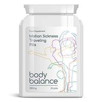 BODY BALANCE Motion Sickness Travelling Pills Stop Nausea NO More Sick Feeling