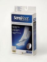 JOBST Sensifoot Closed Toe Knee Socks, Brown, X-Small