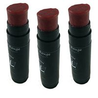 Moisturizing Healing Organic Lip Gloss, for a Naturally Healthier Life (4-Midnight Rouge (Set of 3))