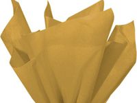 Antique Gold Tissue Paper 20x26"240 Sheet Half Ream (3 Unit, 240 Pack per Unit.)