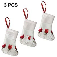 Christmas Tree and Fireplace Decoration Popular Red Bird Designer for Funny Xmas Party