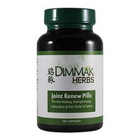 Joint Renew Pain Supplement by Dimmak Herbs | (100 Count) Herbal Joint Formula with Glucosamine, Chondroitin, MSN & Turmeric | Chinese Medicine Herbs & Healing Solutions – 650mg