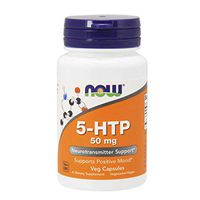 Now Foods, 5 HTP 50Mg, 90 Capsules