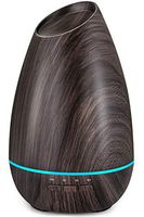 InnoGear Essential Oil Diffuser | 400ml Aromatherapy Diffusers for Essential Oils Cool Mist Humidifier with 4 Timer 7 Colors Adjustable Mist Waterless Auto-off for Home Office Bedroom