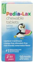 Pedia-Lax Children's Chewable Magnesium Hydroxide Laxative Tablets, Watermelon Flavor, 30-Count Boxes (2 Pack) by Pedia-Lax