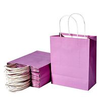 Paper Gift Bags,Kraft Paper Shopping Bags,Party Bags,Merchandise Bag, Kraft Bags, Retail Bags,Paper Bags with Handles 50Pcs/200Pcs