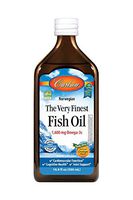Carlson - The Very Finest Fish Oil, 1600 mg Omega-3s, Liquid Fish Oil Supplement, Norwegian Fish Oil, Wild-Caught, Sustainably Sourced Fish Oil Liquid, Orange, 16.9 Fl Oz