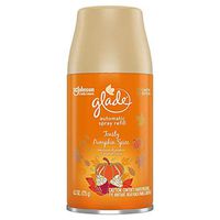 Glade Automatic Spray Air Freshener Refill | Toasty Pumpkin Spice Scent | Limited Edition - 6.2 Ounce Each (Pack of 3)