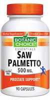 Botanic Choice Saw Palmetto 500 mg.,90 capsules