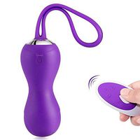 Kegel Balls Exercise Weight, Doctor Recommended Ben Wa Balls for Woman Bladder Control, Fondlove Wireless Remote Control Rechargeable Dual Kegel Exercise Weights for Beginners & Advanced Tightening