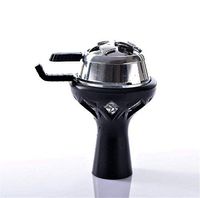 XZYP Arabian Hookah Accessories Silicone Glass Smoke Pot Double Handle Charcoal Hook Shisha