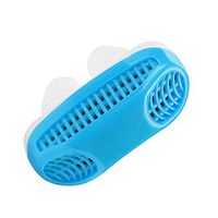 DJYSZ Anti Snoring Devices, Silicone Anti Snore Nasal Dilators Nose Vents Anti Snoring Aids for Better Breathing, Improved Nighttime Sleeping,Blue