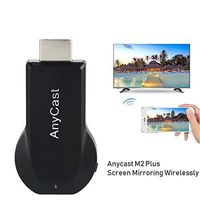 SmartSee Anycast HDMI Wireless Display Adapter WiFi 1080P Mobile Screen Mirroring Receiver Dongle for iPhone Mac iOS Android to TV Projector Support Miracast Airplay DLNA
