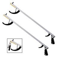2-Pack Reacher Grabber Tool. Norco Featherlite Reacher, 26”. Lightweight Reaching Aid with Magnetic Tip Extends Reach. Picker Upper for Cell Phone, Remote, Trash. Elderly, Rehab kit or Dressing Aid.2-