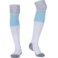 Compression Socks for Men Over Knee, Best Graduated Athletic Fit for Running, Nurses, Flight Travel & Maternity Pregnancy. Boost Stamina, Circulation & Recovery (White, one Size fit Most)