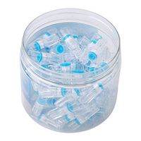 GOMYIE 100Pcs Disposable Cigarette Filters Remove Tar Without Changing The Draw Or Flavor of Your Cigarette(Transparent Color)