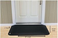 EZEdge Transition Threshold Ramp For a Door Sill, 2" x 25¾" x 46"