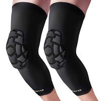 BERTER Knee Brace - Anti-Collision Knee Compression Sleeves Support - Men Women Knee Pads for Basketball, Volleyball, Running, Working Out (L)