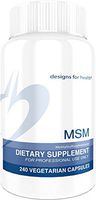 Designs for Health MSM Capsules - 1000mg, Joint + Healthy Skin Support (240 Capsules)