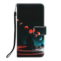 Lomogo Galaxy J4+ (J4Plus) Core Case Leather Wallet Case with Kickstand Card Holder Shockproof Flip Case Cover for Samsung Galaxy J4+ (J4 Plus) - LOYBO450134 L4