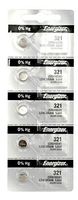 Energizer 321 SR616SW Silver Oxide 1 Pack of 5 Batteries