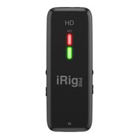 IK Multimedia iRig Pre HD Digital Microphone Interface For iPhone, iPad And Mac/PC