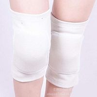 Liu Sensen Adult Roller Skate Knee Pads Skating Girl Dance Knee Pads White Knee Support Arthritis Knee Sleeves Warm Leggings Rheumatism Knee Pads,S