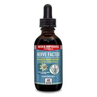 Nerve Factor - Advanced Liquid Nerve Support Supplement - Help Support Blood Flow and Calm Relaxation - Turmeric, B-Vitamins, and Passionflower