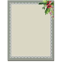 Holly Frame Letterhead Laser & Inkjet Printer Paper, 500 pack