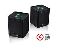 Thermaltake LUXA2 Groovy Duo Bluetooth Speakers Portable Sound System with Dynamic Pairing Mode for iPhone, iPad, Samsung, Smart Devices AD-SPK-PCGDBK-00