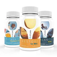 Men's Health Value Pack: Saw Palmetto for Prostate Support; Fiber & Probiotic Complex to Support Digestion; and Omega's 3-6-9 for Heart Health