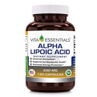 Vita Essentials Alpha Lipoic Acid 200 Mg Capsules, 120 Count